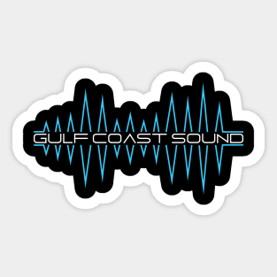 Gulf coast sound Sticker